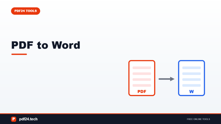 How to Convert PDF to Word Without Losing Formatting