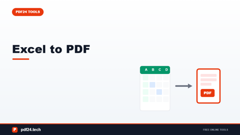 How to Convert Excel to PDF Without Losing Formatting