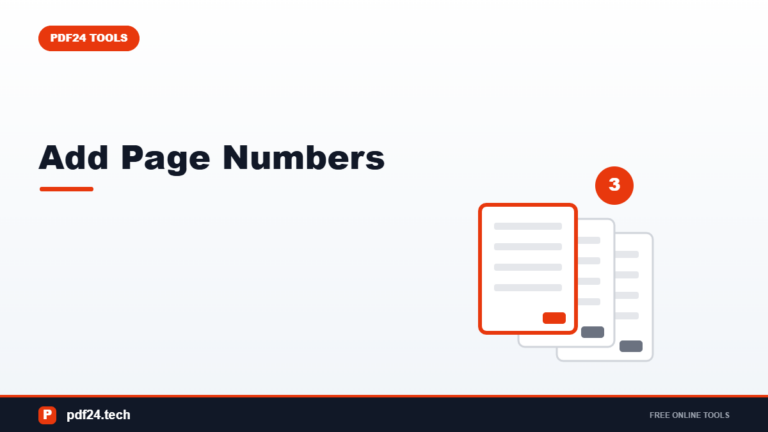 How to Add Page Numbers to a PDF (and What Bates Numbering Is)